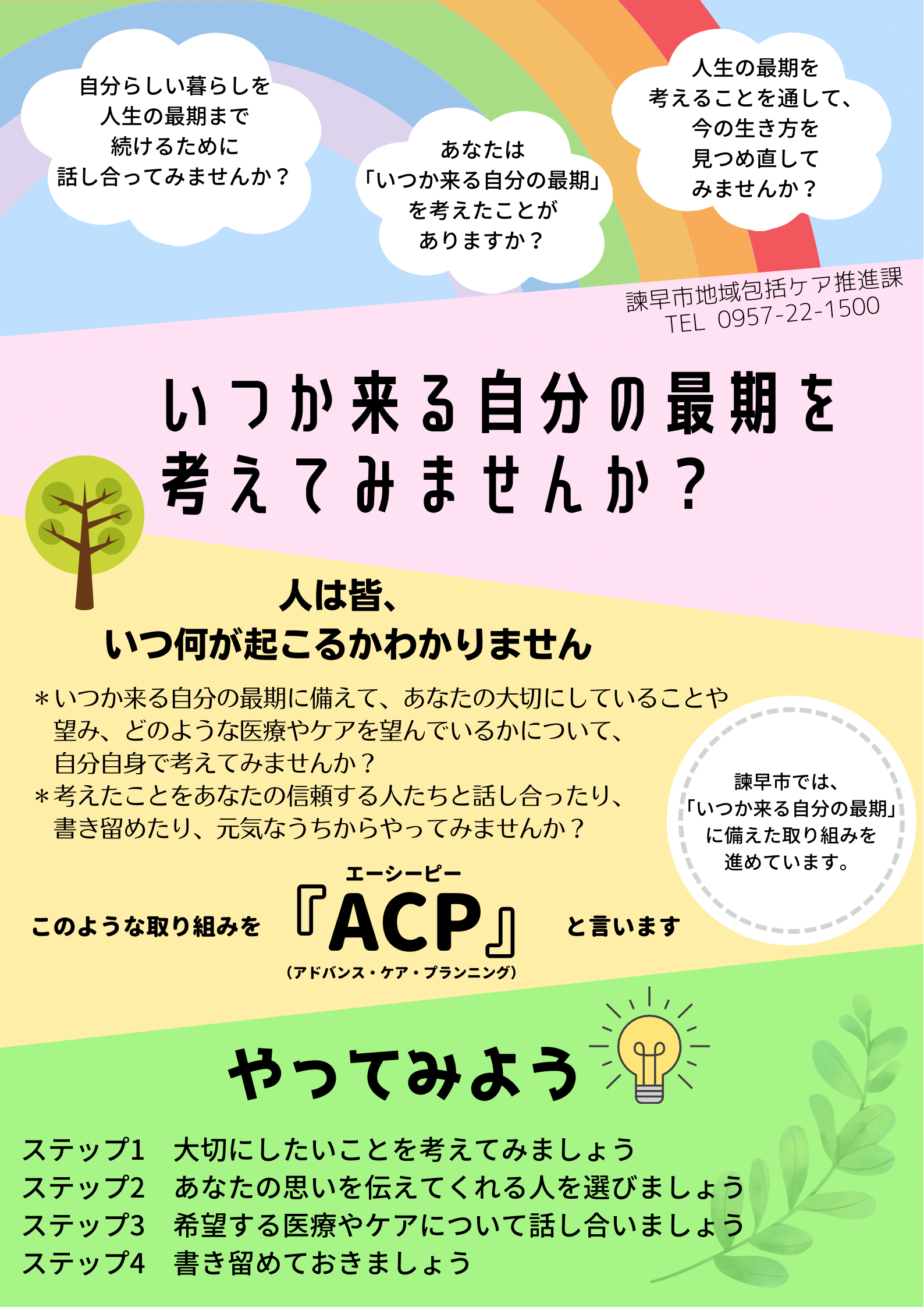 ACP(人生会議） | 諫早市高齢者ささえあいネット